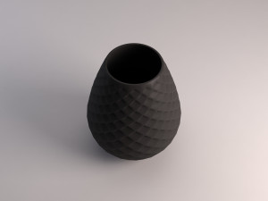 ceramic vase---dragon egg Modelo 3D