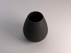 ceramic vase---dragon egg 3D Model