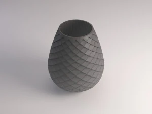 ceramic vase---dragon egg 3D Model