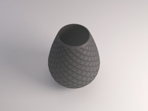 ceramic vase---dragon egg Modelo 3D