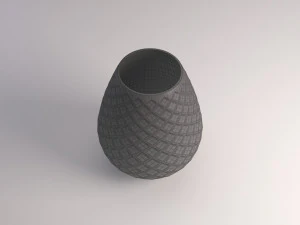 ceramic vase---dragon egg 3D Model