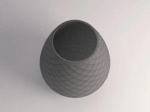 ceramic vase---dragon egg 3D Model