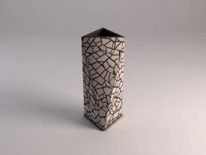 Keramikvase --- eingelegt 3D Modell