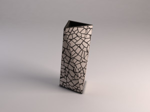 ceramic vase---inlaid 3D Модель