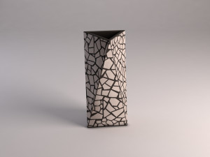 ceramic vase---inlaid 3D Модель