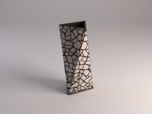 ceramic vase---inlaid 3D Модель