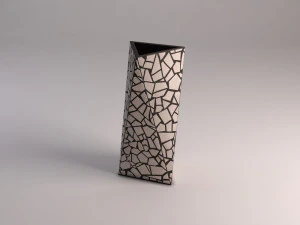 vaso de cer&acirc;mica --- incrustado Modelo 3D