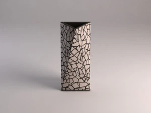 vaso de cer&acirc;mica --- incrustado Modelo 3D