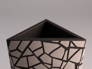 ceramic vase---inlaid 3D Модель