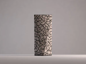 vaso de cer&acirc;mica --- incrustado Modelo 3D