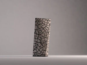 vaso de cer&acirc;mica --- incrustado Modelo 3D