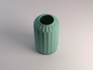 ceramic vase---ridge 3D 모델
