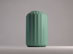 ceramic vase---ridge 3D 모델