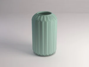 ceramic vase---ridge 3D Model