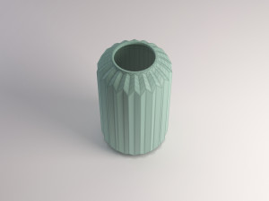 ceramic vase---ridge 3D 모델
