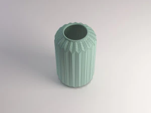 ceramic vase---ridge 3D Model