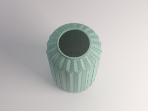ceramic vase---ridge 3D 모델