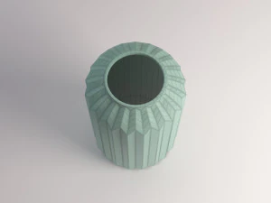 ceramic vase---ridge 3D Model
