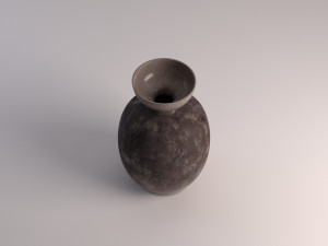 ceramic vase---scandinavian 3D 模型
