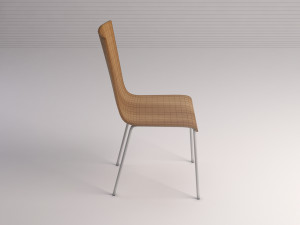 chair---wooden school chair Modelo 3D