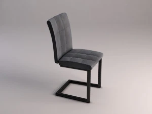 cadeira --- processado e bip&eacute; Modelo 3D