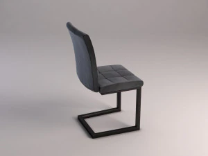 cadeira --- processado e bip&eacute; Modelo 3D