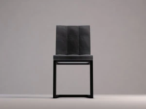 cadeira --- processado e bip&eacute; Modelo 3D