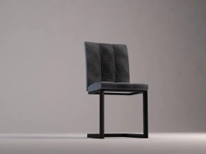 cadeira --- processado e bip&eacute; Modelo 3D