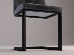 chair---sued and bipod 3Dモデル