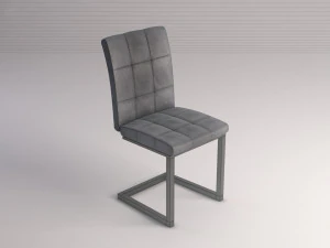 cadeira --- processado e bip&eacute; Modelo 3D