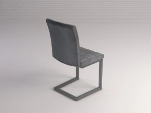 cadeira --- processado e bip&eacute; Modelo 3D