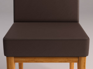 chair---wool and wood Modelo 3D