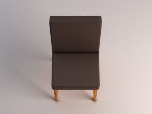 chair---wool and wood Modelo 3D