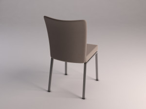 chair---microfiber and plastic 3D Modell