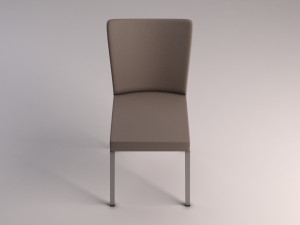 chair---microfiber and plastic 3D Modell