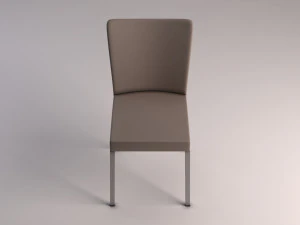chair---microfiber and plastic 3D Model