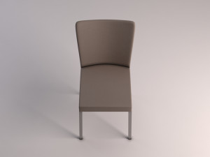 chair---microfiber and plastic 3D Modell