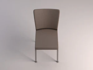chair---microfiber and plastic 3D Model