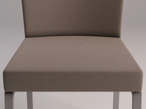 chair---microfiber and plastic 3D Model