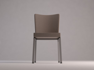 chair---microfiber and plastic 3D Modell