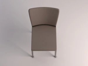 chair---microfiber and plastic 3D Model