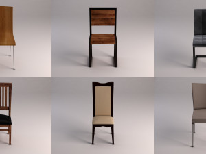 chair---collection 3D Model