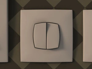 collection---electrical outlets and light switches 3D Model