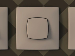 collection---electrical outlets and light switches 3D Model