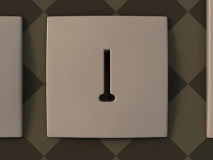 collection---electrical outlets and light switches 3D Model