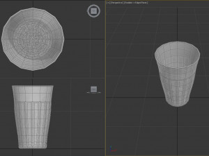 3d design glass water picardie Modelo 3D