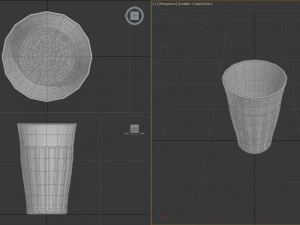 3d design glass water picardie 3D Model