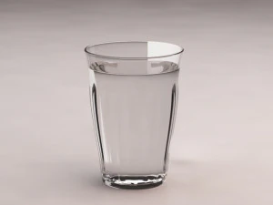 3d design glass water picardie 3D Model