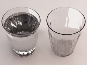 3d design glass water picardie Modelo 3D