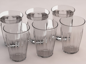 3d design glass water picardie Modelo 3D